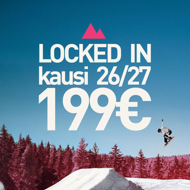 SVEITSI LOCKED IN – KAUSIKORTTI 199€